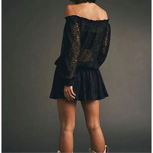 NWT Free People Carina Meadow Lace Mini Dress Size S MSRP $350 - Picture 5 of 9